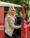 Soft Faux Sherpa Gilet in Polar White or Oat