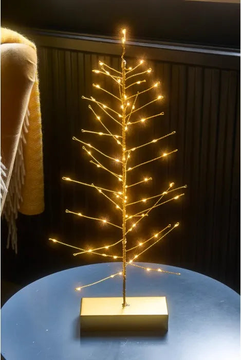 Festive Tree LED in Light Gold