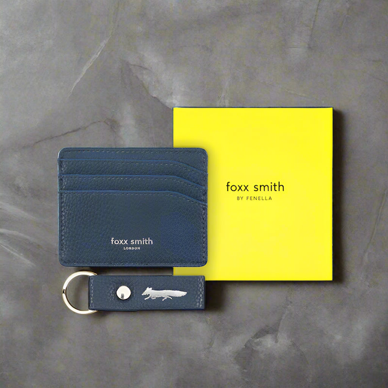 Foxx Boxed Card Holder & Keyring in 3 colours