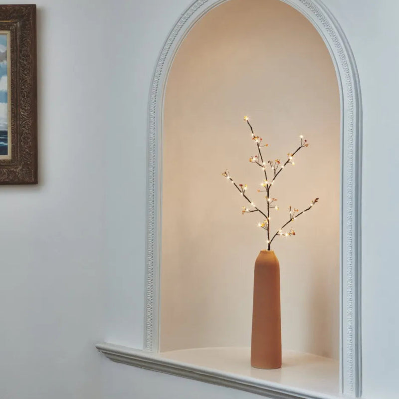 Amber Gemstone Tree Light