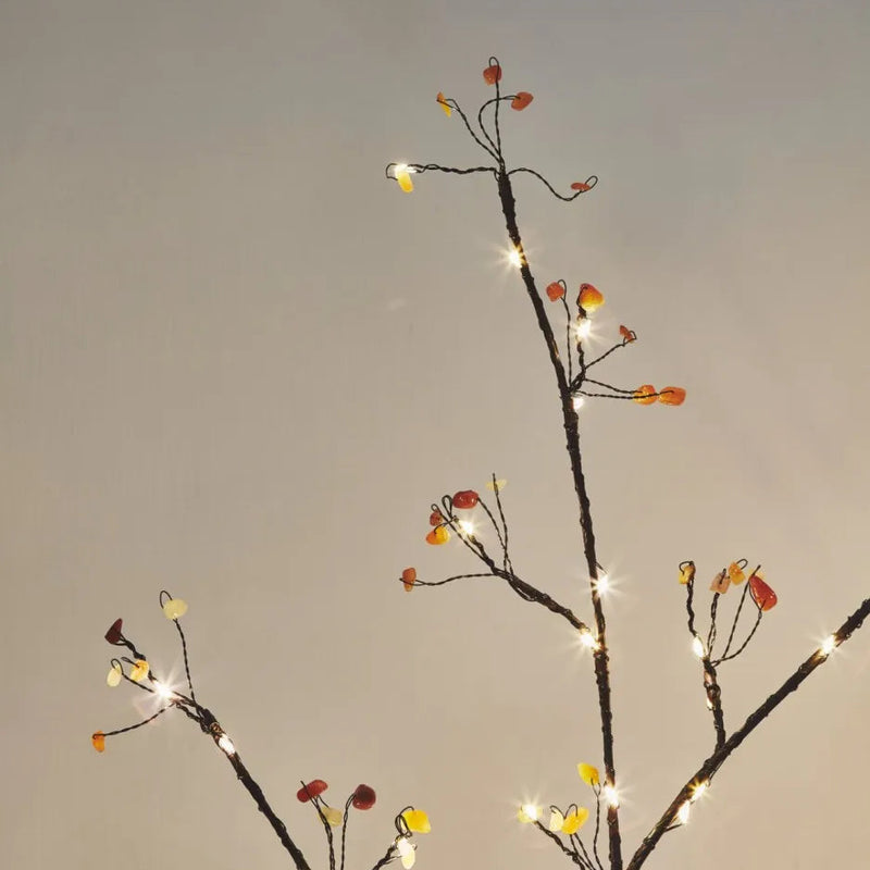 Amber Gemstone Tree Light