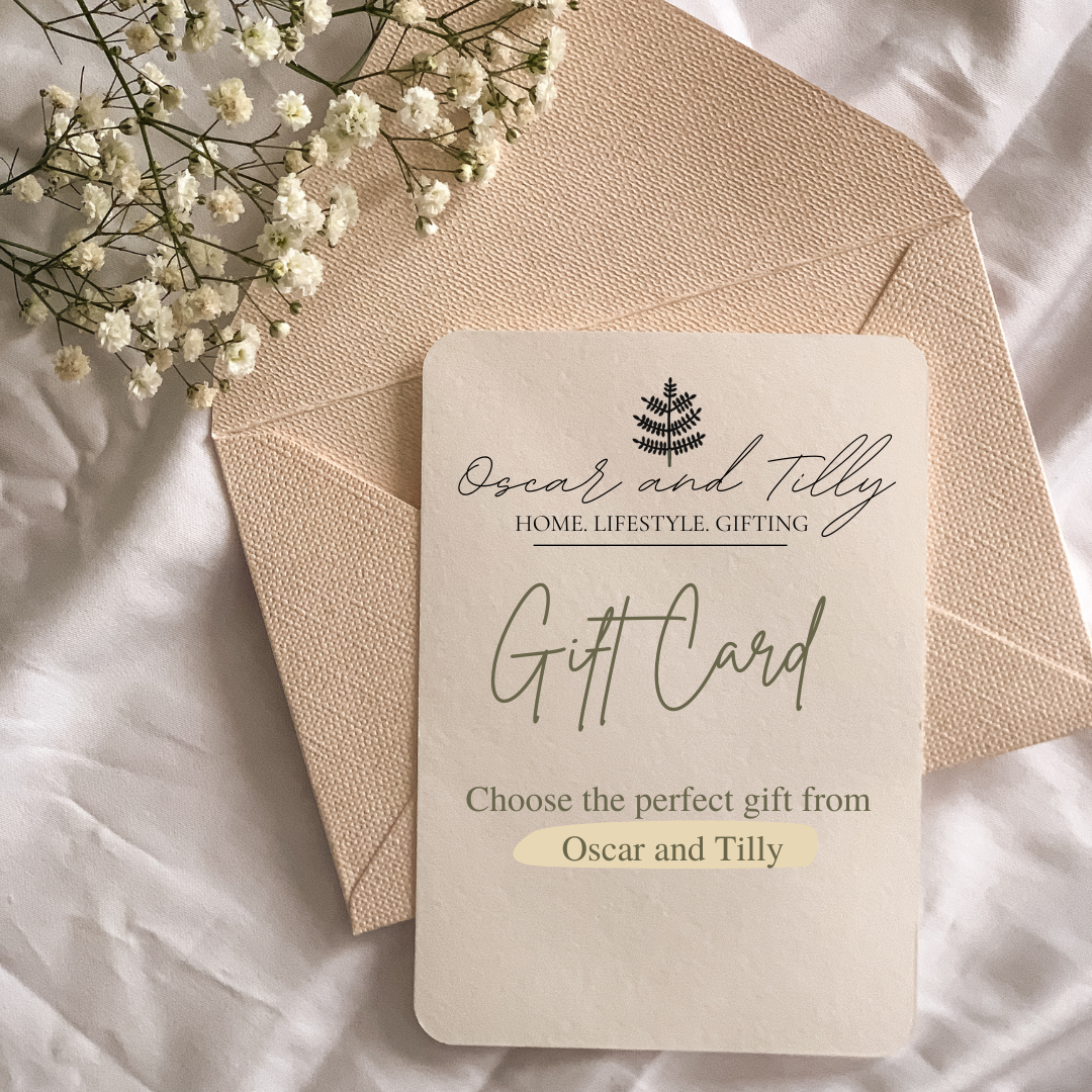 Oscar and Tilly E-Gift Voucher