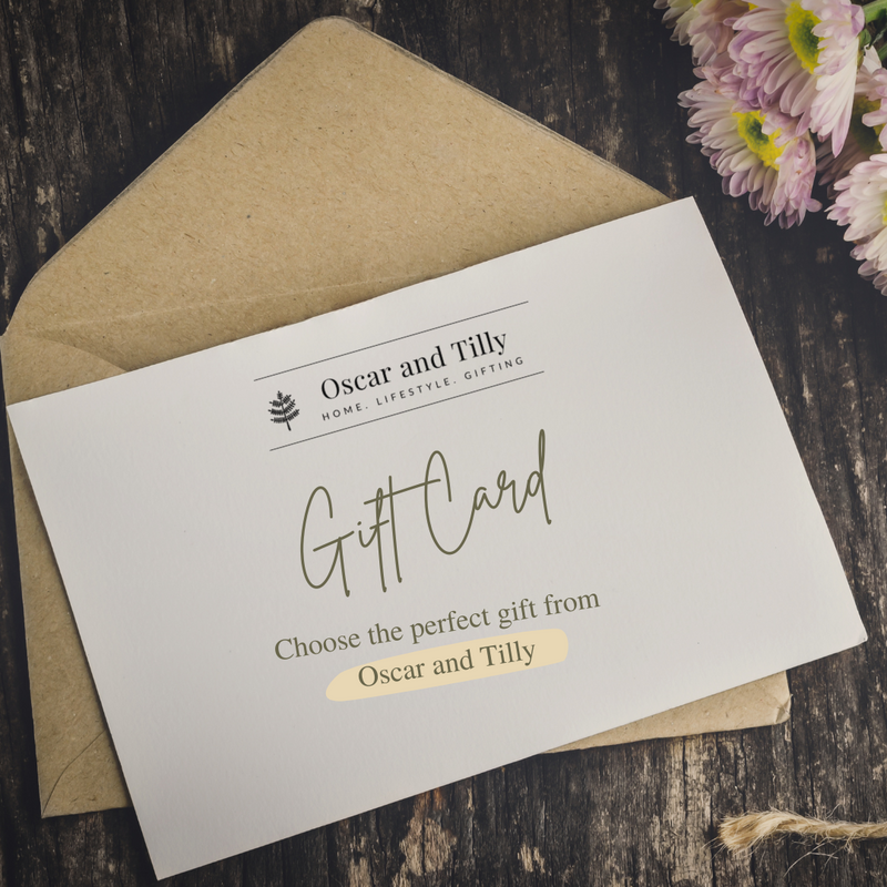 Oscar and Tilly E-Gift Voucher