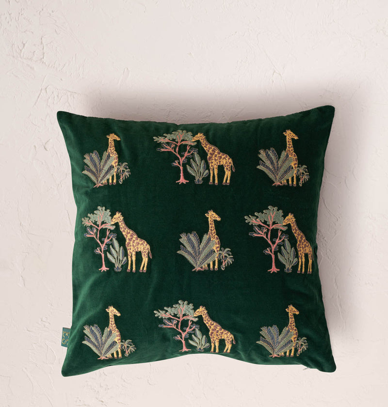 Elizabeth Scarlett Giraffe Cushion Cover