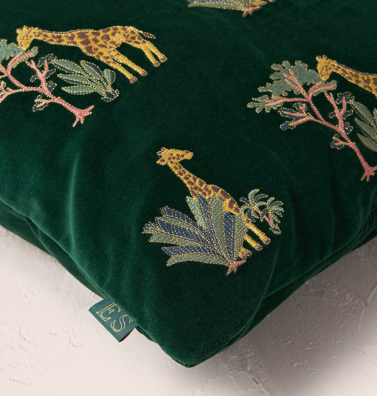 Elizabeth Scarlett Giraffe Cushion Cover