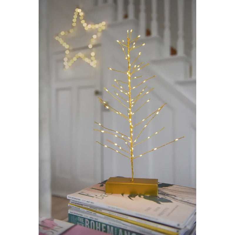 Gold Table Tree