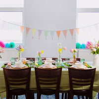 Pastel Cotton Fabric Cotton Bunting