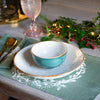 Christmas Placemats Pure Linen ~ Set of Two