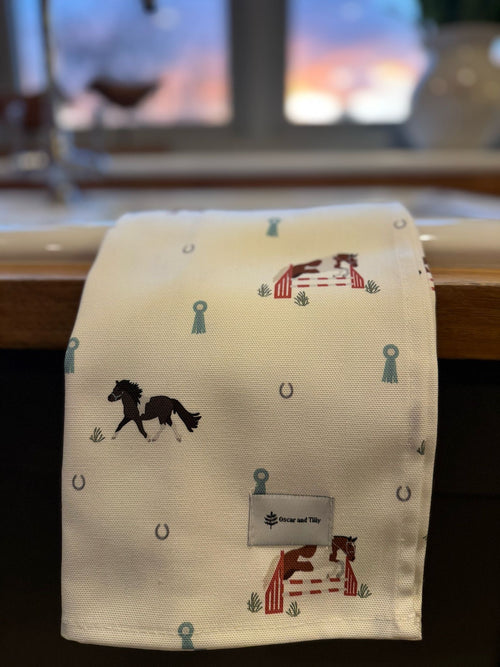 Horse & Pony Tea Towel