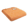 Houndstooth Throw in Pumpkin