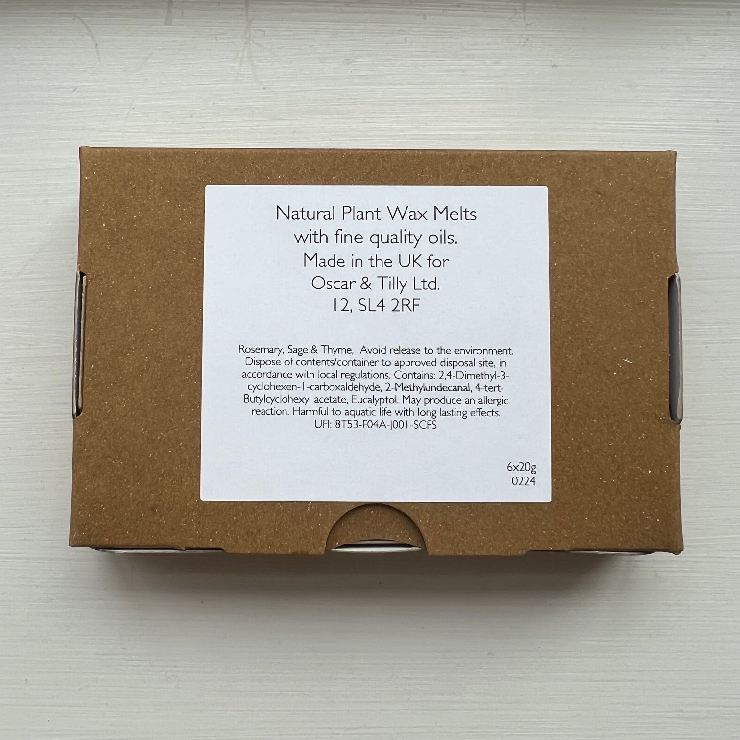 Natural Wax Melts ~ in 4 uplifting blends
