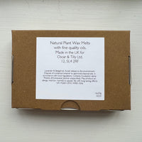 Natural Wax Melts ~ in 4 uplifting blends