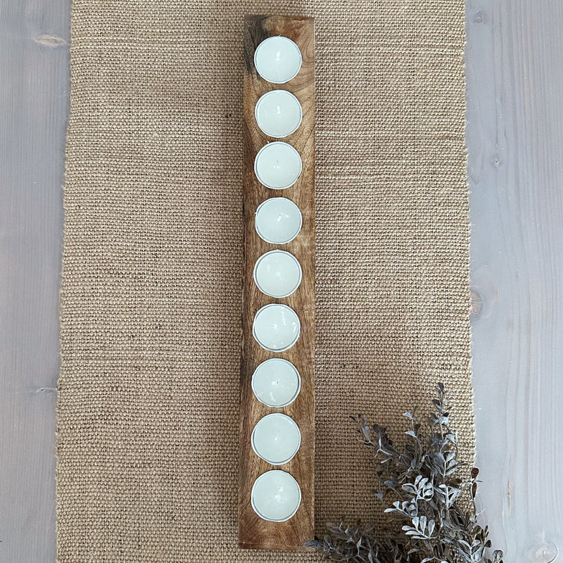 Mango Wood Tealight Holder