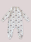 Tractor Baby Sleepsuit ~ birth to 12 months