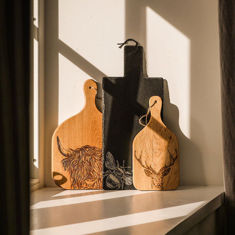 Stag Prince Oak Hanging Paddle – Small