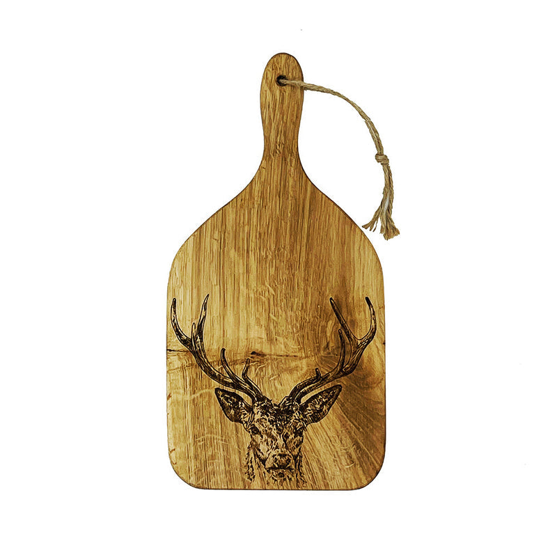 Stag Prince Oak Hanging Paddle – Small