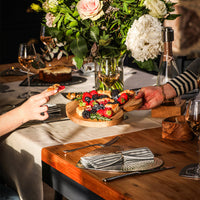 Love Heart Oak Serving Board