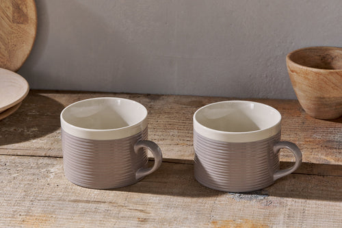 Kai Mugs - (Set of 2) in 3 colours