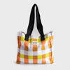 Multi Check Large Tote Bag