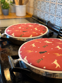 Labrador Circular Hob Cover (single)