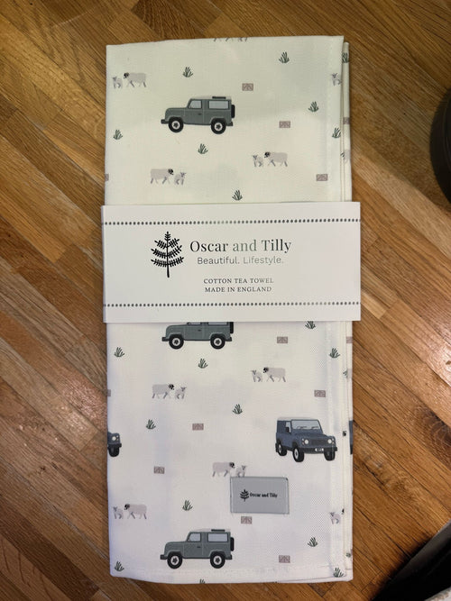 Land Rover Tea Towel