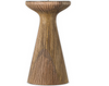 Omari Mango Wood Candlestick – Natural – 2 sizes