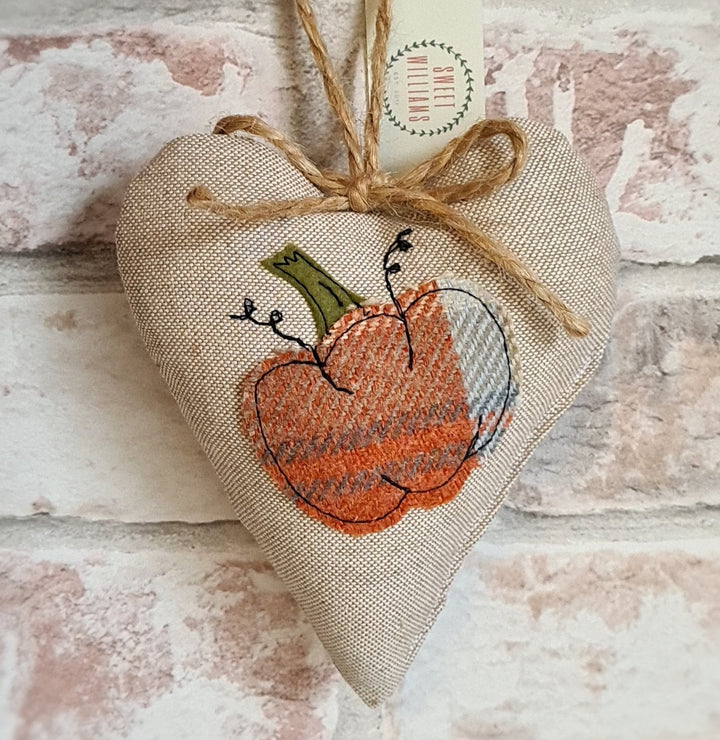 Autumn Pumpkin Heart