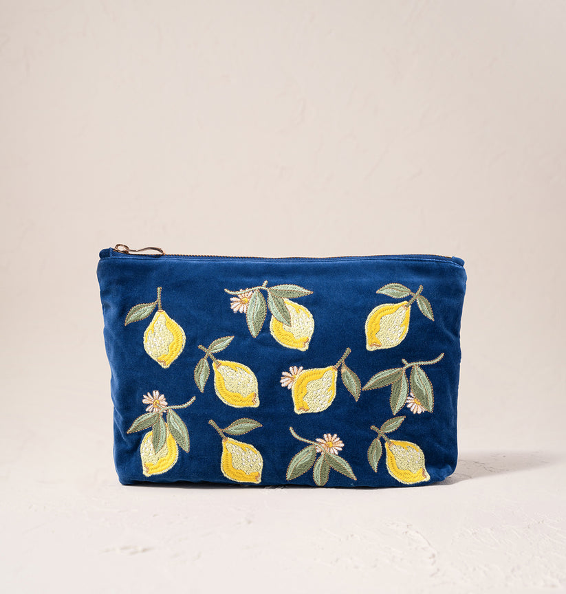 Elizabeth Scarlett Lemon Blossom Everyday Pouch
