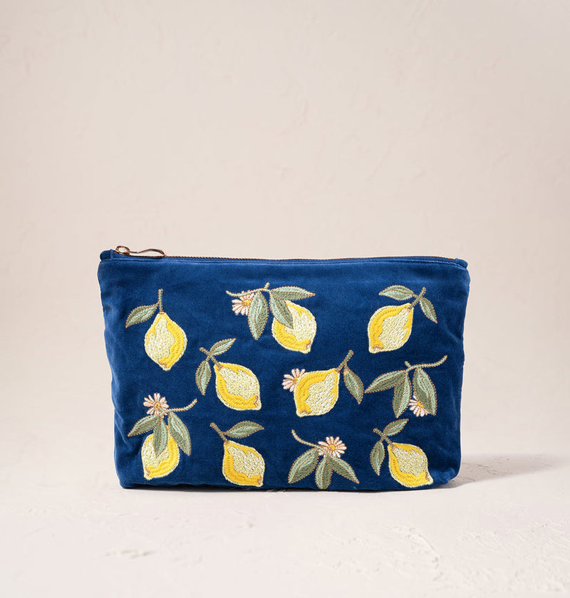 Elizabeth Scarlett Lemon Blossom Everyday Pouch