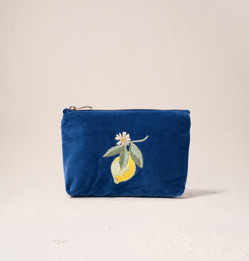 Elizabeth Scarlett Lemon Blossom Mini Pouch