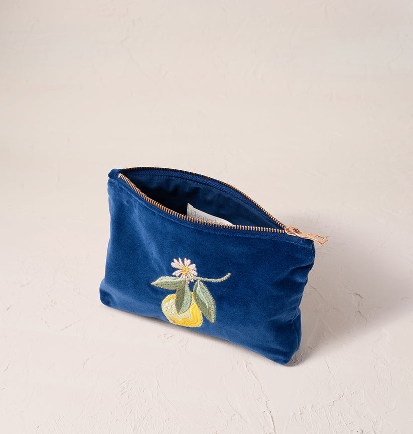 Elizabeth Scarlett Lemon Blossom Mini Pouch