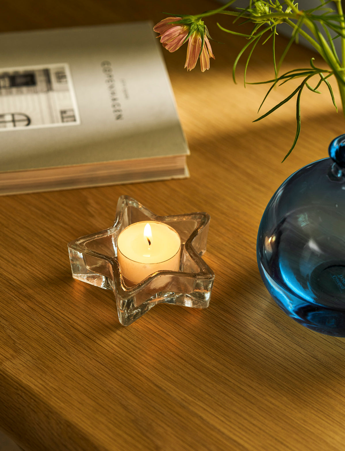Leverton Star Tealight Holder - set of two