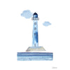 Lighthouse Watercolour Print