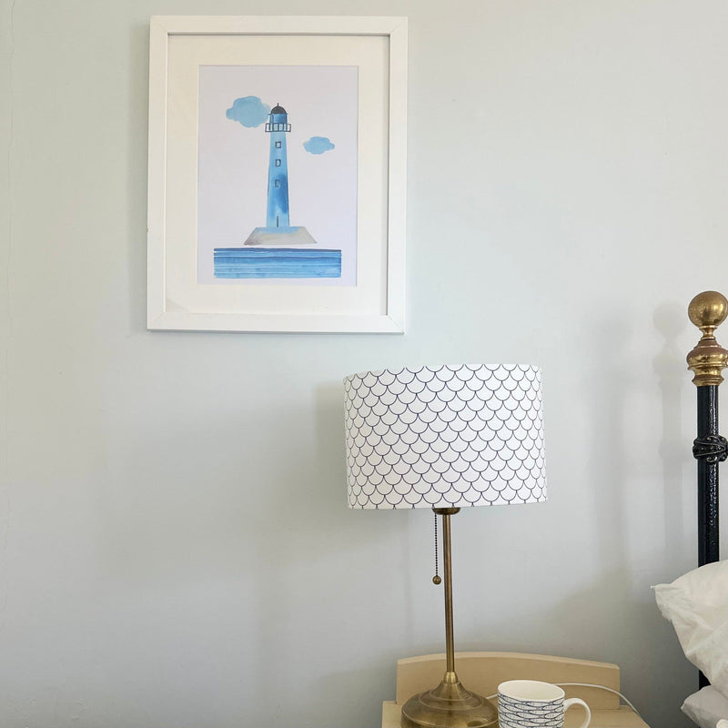 Lighthouse Watercolour Print