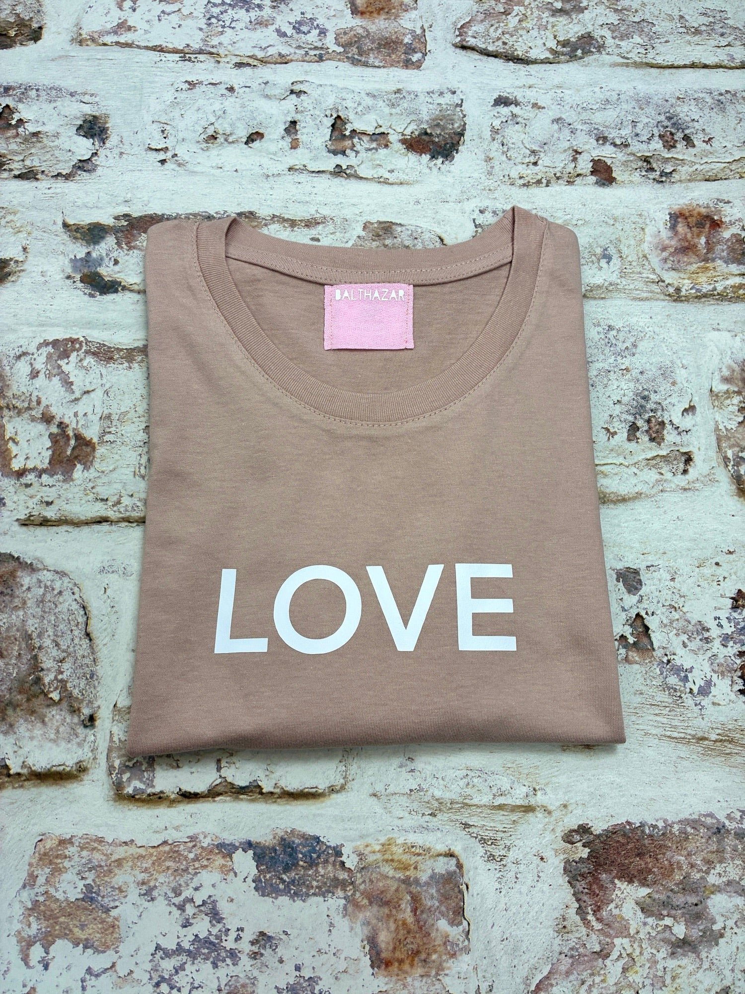 LOVE T-Shirt ~ in Grey or Blush