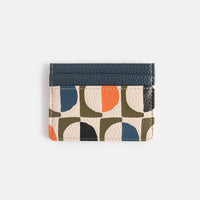 Geo Circles Card Holder Wallet