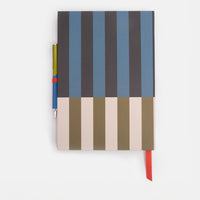 Block Stripe Casebound Notebook & Pen Set