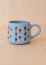 Celestial Hand Painted Mug - in Pink or Blue