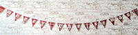 Hand-sewn Merry Christmas Bunting