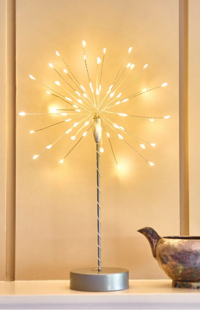 Mini Table Starburst Light – in Gold