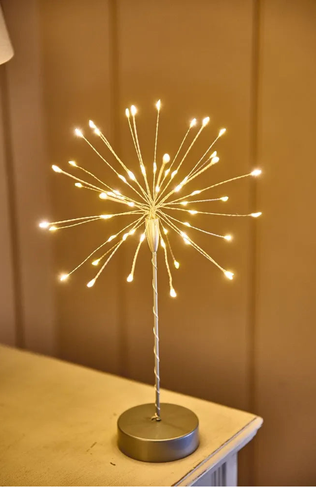Mini Table Starburst Light – in Gold