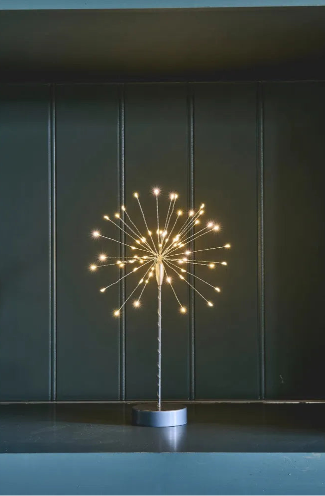 Mini Table Starburst Light – in Gold