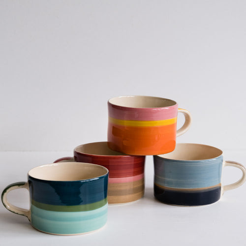 Musango Mugs ~ Tri-colour ~ in Desert & Tundra