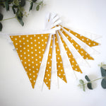 Mustard Star and White Bunting