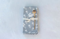 Running Hare Grey Cotton Napkins - set of 4