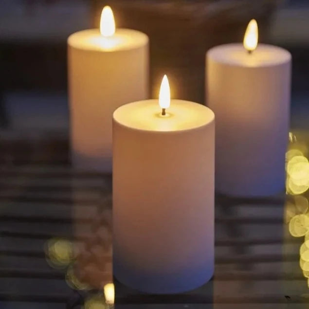 Outdoor Pillar Candles | set of 2