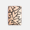 Magnet Heart Rose Gold Kraft Passport Holder