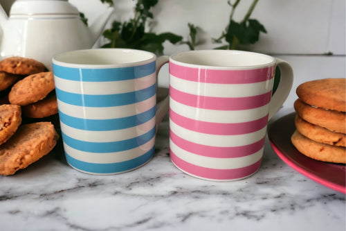 Oscar and Tilly Brightly Striped Mug ~ mix and match