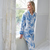 Blue & White Safari Toile De Jouy Print Pyjamas
