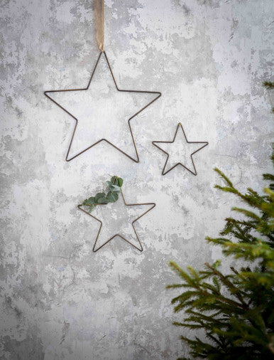 Christmas Hanging Stars ~ set of 3